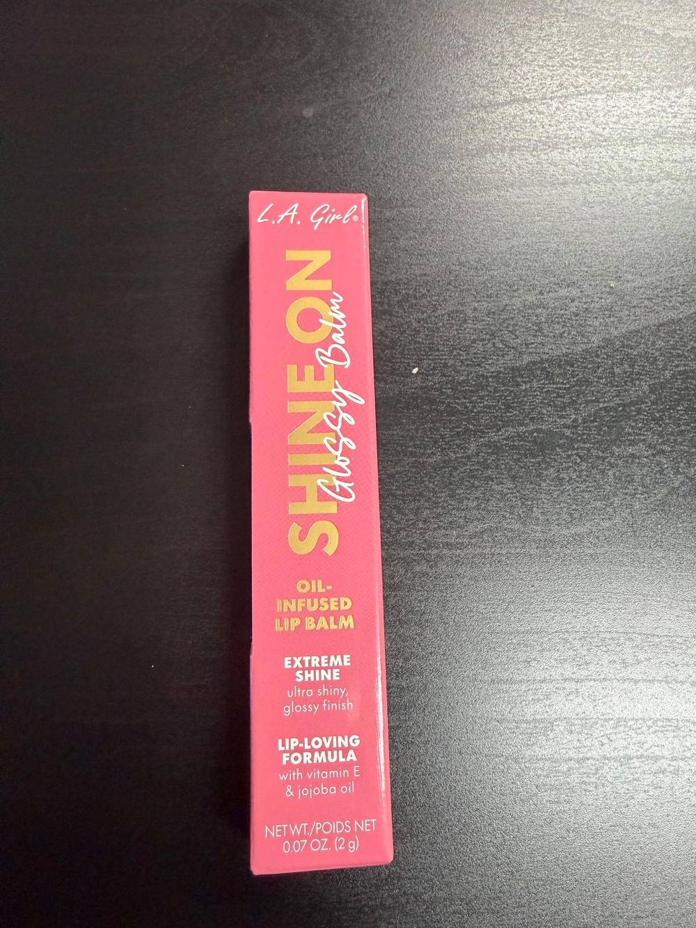 L.a. Girls Shine On Glossy Balm Oil-Infused Lip Balm In Glossy Rose